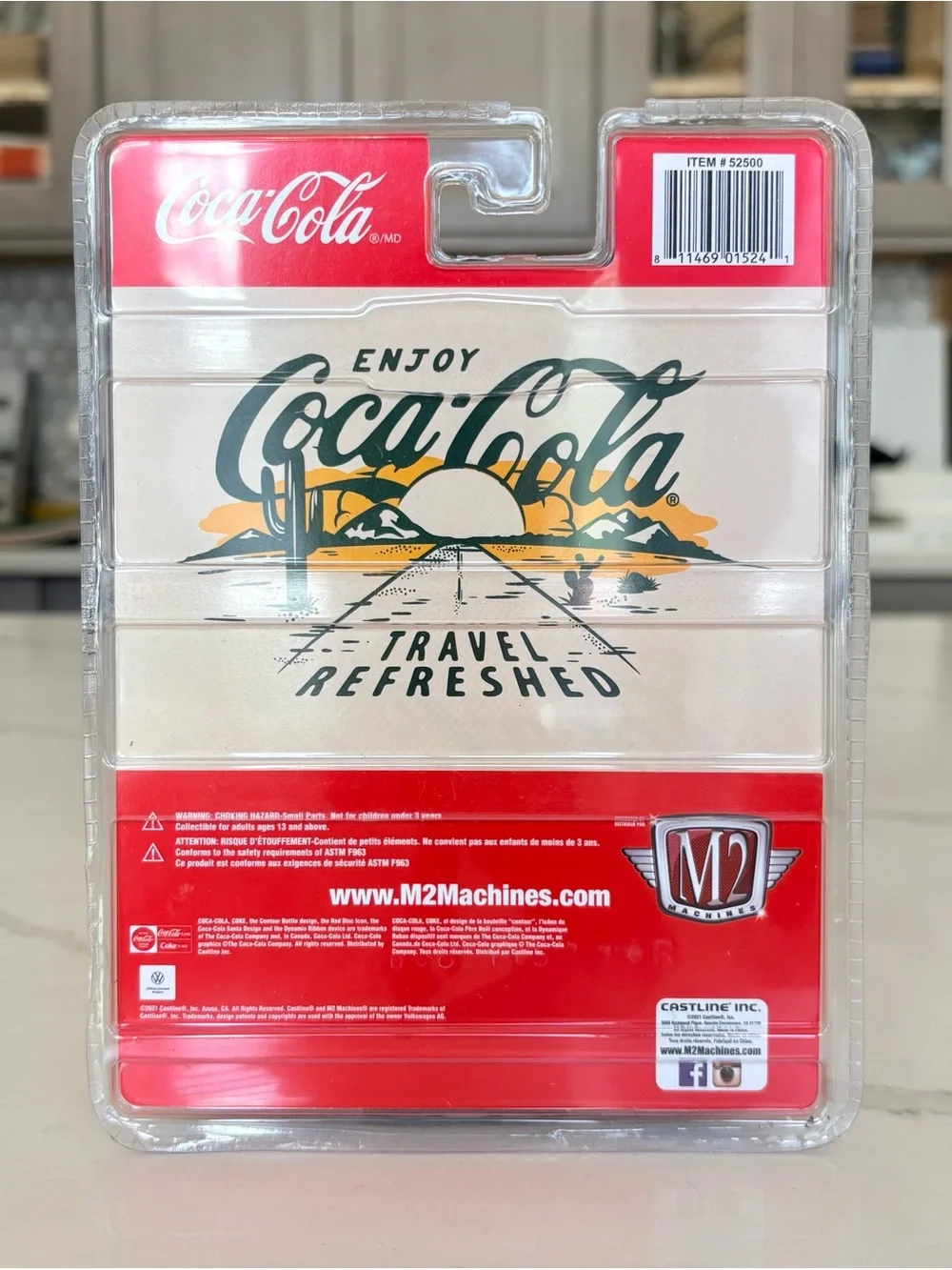 M2 Machines 1960 VW Delivery Van Coca-Cola Die Cast 1:64